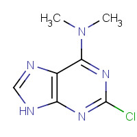100960-20-1 2-CHLORO-N,N-DIMETHYL-9H-PURIN-6-AMINE chemical structure