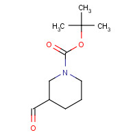 118156-93-7 1-BOC-3-PIPERIDINECARBOXALDEHYDE chemical structure
