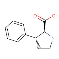 118758-48-8 (2S,3R)-3-PHENYLPYRROLIDINE-2-CARBOXYLIC ACID chemical structure