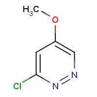 123696-02-6 3-CHLORO-5-METHOXYPYRIDAZINE chemical structure