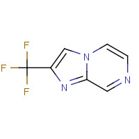 126069-70-3 Imidazo[1,2-a]pyrazine,5,6,7,8-tetrahydro-2-(trifluoromethyl)-(9CI) chemical structure