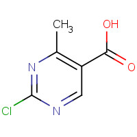 13008-17-8 4-methyl-2-chloro-pyrimidine-5-carboxylic acid chemical structure