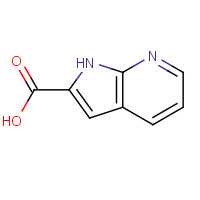 136818-50-3 1H-PYRROLO[2,3-B]PYRIDINE-2-CARBOXYLIC ACID chemical structure