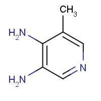 13958-86-6 3,4-Pyridinediamine,5-methyl-(9CI) chemical structure