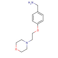 140836-69-7 [4-(2-MORPHOLINOETHOXY)PHENYL]METHYLAMINE chemical structure