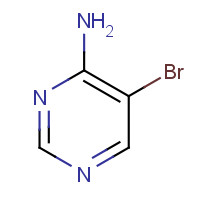 1439-10-7 5-BROMOPYRIMIDIN-4-AMINE chemical structure
