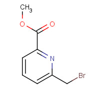 146462-25-1 2-BROMOMETHYL-6-PYRIDINE CARBOXYLIC ACID METHYL ESTER chemical structure