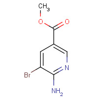180340-70-9 METHYL 6-AMINO-5-BROMONICOTINATE chemical structure