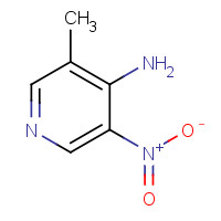 18227-67-3 4-Pyridinamine, 3-methyl-5-nitro- chemical structure
