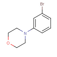 197846-82-5 4-(3-BROMOPHENYL)MORPHOLINE chemical structure