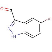 201227-38-5 5-BROMO-1H-INDAZOLE-3-CARBALDEHYDE chemical structure