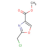 208465-72-9 METHYL (2-CHLOROMETHYL)OXAZOLE-4-CARBOXYLATE chemical structure