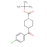 209808-06-0 1-BOC-4-(4-CHLORO-BENZOYL)-PIPERIDINE chemical structure