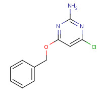 210992-85-1 4-Chloro-6-(phenylmethoxy)-2-pyrimidinamine chemical structure