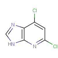 24485-01-6 3H-Imidazo[4,5-b]pyridine,5,7-dichloro- chemical structure