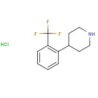 255051-14-0 4-(2-(TRIFLUOROMETHYL)PHENYL)PIPERIDINE HYDROCHLORIDE chemical structure