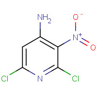 2897-43-0 2,6-DICHLORO-3-NITRO-4-AMINOPYRIDINE chemical structure