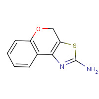 31877-68-6 4H-CHROMENO[4,3-D][1,3]THIAZOL-2-AMINE chemical structure