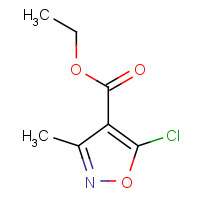 3356-94-3 Ethyl 5-chloro-3-methyl-isoxazole-4-carboxylate chemical structure