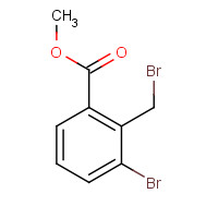 337536-14-8 Methyl 3-bromo-2-bromomethylbenzoate chemical structure