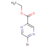 36070-83-4 ETHYL 5-BROMO-2-PYRAZINECARBOXYLATE chemical structure