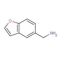 37798-08-6 1-BENZOFURAN-5-YLMETHYLAMINE chemical structure