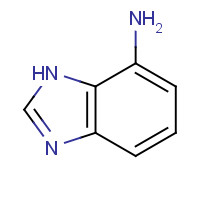 4331-29-7 1H-BENZIMIDAZOL-7-AMINE chemical structure