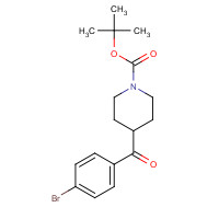 439811-37-7 1-BOC-4-(4-BROMO-BENZOYL)-PIPERIDINE chemical structure