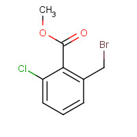 482578-63-2 METHYL 2-BROMOMETHYL-6-CHLORO-BENZOATE chemical structure