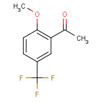 503464-99-1 1-(2-Methoxy-5-trifluoromethylphenyl)ethanone chemical structure