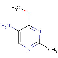 53135-45-8 4-METHOXY-2-METHYL-5-PYRIMIDINAMINE chemical structure