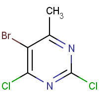 56745-01-8 5-Bromo-2,4-dichloro-6-methylpyrimidine chemical structure