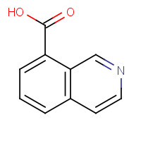 61563-43-7 ISOQUINOLINE-8-CARBOXYLIC ACID chemical structure