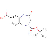 637338-11-5 4H-1,4-Benzodiazepine-4,8-dicarboxylicacid-1,2,3,5-tetrahydro-2-oxo-4-(1,1-dimethylethyl)ester chemical structure