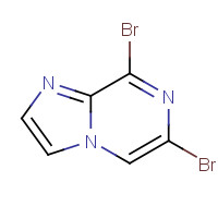 63744-22-9 6,8-DIBROMOIMIDAZO[1,2-A]PYRAZINE chemical structure