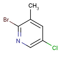 65550-77-8 2-Bromo-3-methyl-5-chloropyridine chemical structure