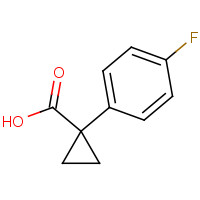 773100-29-1 1-(4-FLUORO-PHENYL)-CYCLOPROPANECARBOXYLIC ACID chemical structure