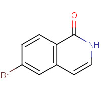 82827-09-6 6-BROMO-2H-ISOQUINOLIN-1-ONE chemical structure