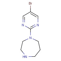 849021-44-9 1-(5-BROMOPYRIMIDIN-2-YL)[1,4]DIAZEPANE chemical structure