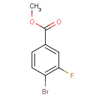 849758-12-9 METHYL 4-BROMO-3-FLUOROBENZOATE 98 chemical structure