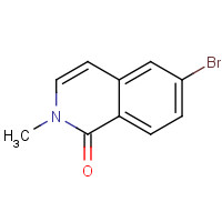 864866-92-2 1(2H)-Isoquinolinone,6-bromo-2-methyl-(9CI) chemical structure