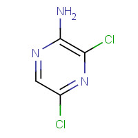 873-42-7 2-AMINO-3,5-DICHLOROPYRAZINE chemical structure