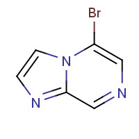87597-26-0 5-BROMOIMIDAZO[1,2-A]PYRAZINE chemical structure