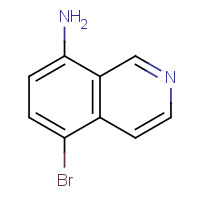 90721-35-0 5-BROMO-8-ISOQUINOLINEAMINE chemical structure