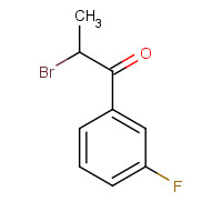 92821-83-5 2-bromo-3-fluoropropiophenone chemical structure