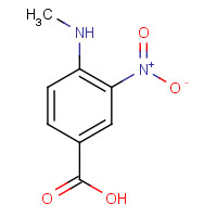 41263-74-5 4-(METHYLAMINO)-3-NITROBENZOIC ACID chemical structure