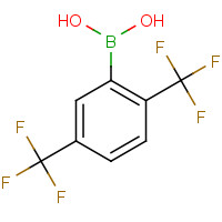 196083-18-8 2,5-BIS(TRIFLUOROMETHYL)BENZENEBORONIC ACID chemical structure