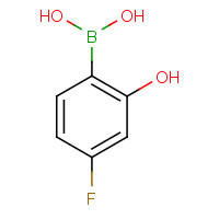259209-20-6 4-FLUORO-2-HYDROXYPHENYLBORONIC ACID chemical structure