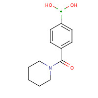 389621-83-4 4-(PIPERIDINE-1-CARBONYL)PHENYLBORONIC ACID chemical structure