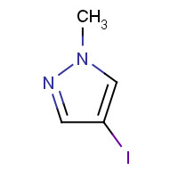 39806-90-1 4-Iodo-1-methyl-1H-pyrazole chemical structure